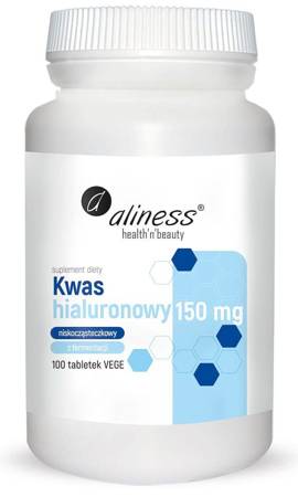 Aliness Kwas Hialuronowy 150 mg 100 tabletek vege