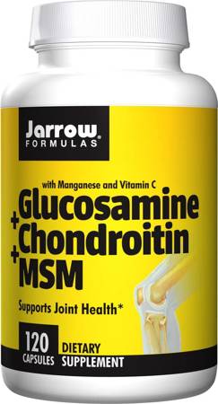 Jarrow Formulas Glukozamina, Chondroityna i MSM 120 kapsułek