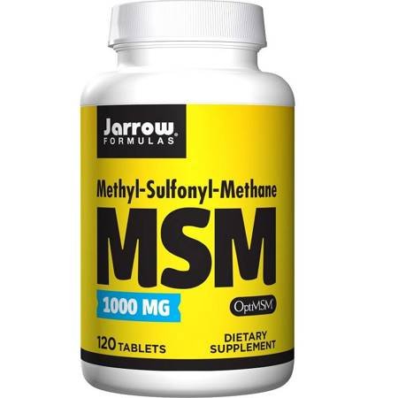 Jarrow Formulas MSM Metylosulfonylometan 1000mg 120 tabletek