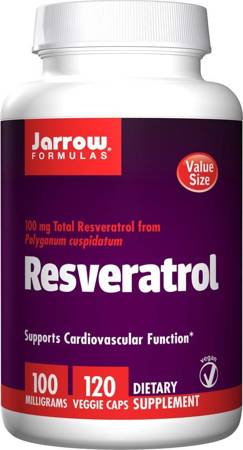 Jarrow Formulas Resweratrol 100 mg 120 kapsułek