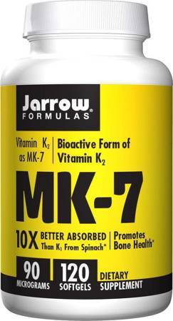 Jarrow Formulas Witamina K2 MK-7 90 mcg 120 kapsułek