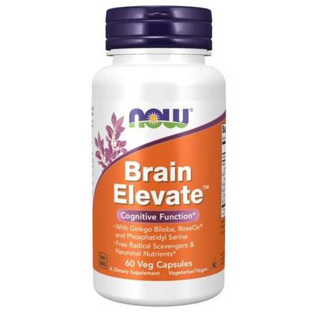 Now Foods Brain Elevate Formula 60 kapsułek