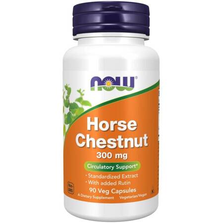 Now Foods Kasztanowiec (Horse Chestnut) Extract 300 mg 90 kapsułek