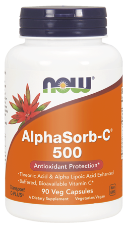 Now Foods Witamina C 500 mg AlphaSorb-C 90 veg kapsułek