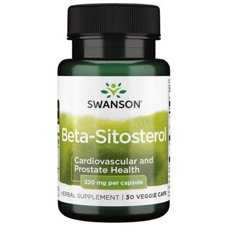 Swanson Beta-Sitosterol 320 mg 30 kapsułek