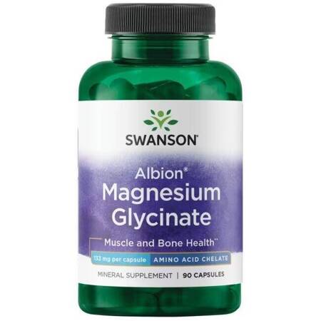 Swanson Chelat Magnezu 133 mg 90 kapsułek