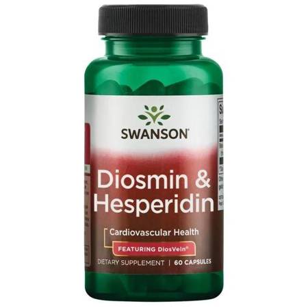 Swanson DiosVein (Diosmina i Hesperydyna) 60 kapsułek