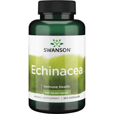 Swanson Echinacea 400 mg 100 kapsułek