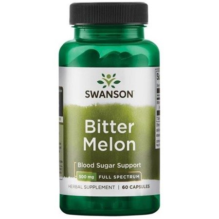 Swanson Gorzki Melon (Bitter Melon) 500 mg 60 kapsułek