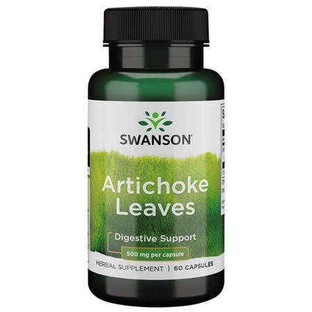Swanson Karczoch (Artichoke Leaves) 500 mg 60 kapsułek