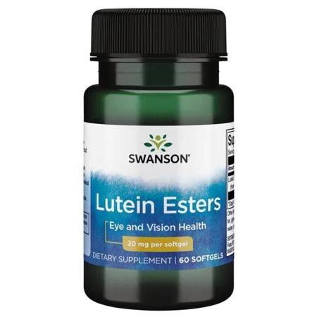 Swanson Luteina Estry 20 mg 60 kapsułek
